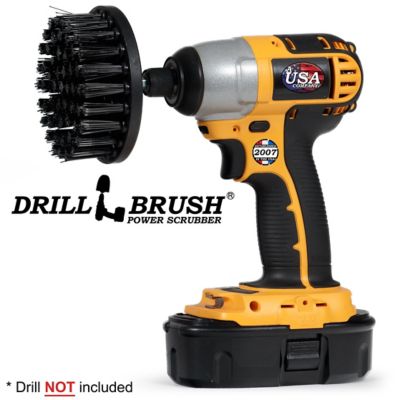 Image showing  Bbq Flat Cleaning Brush, Grill Brush, Rust Remover, Electric Smoker, Wire Brush Alternative, 4IN-S-K-QC-DB