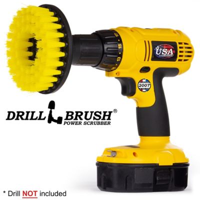 Image showing  Shower Cleaner, Bath Mat, Shower Curtain, Flat Scrub Brush, Shower Doors, Grout Cleaner, Toilet, 5IN-S-Y-H-DB