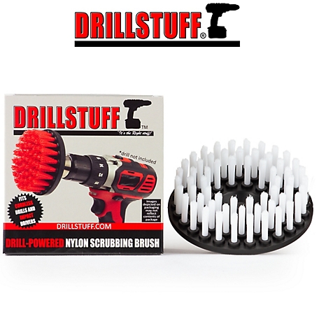 Drillstuff Car Cleaning Flat Brush, Upholstery, Car Carpet Cleaning, Tire Cleaning Brush, 5IN-S-W-DS