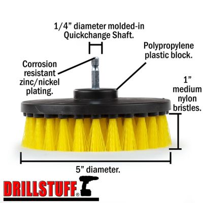 Image showing  Bathroom Cleaning Supplies, Bathroom Rugs, Bathtub, Bath Mat, Shower Cleaner, Tile, Grout Cleaner, 5IN-S-Y-QC-DS