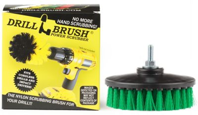  4 Piece Drill Brush Small Diameter Cleaning Brushes for Use on  Carpet, Tile, Shower Track, and Grout Lines by Drillbrush : Tools & Home  Improvement