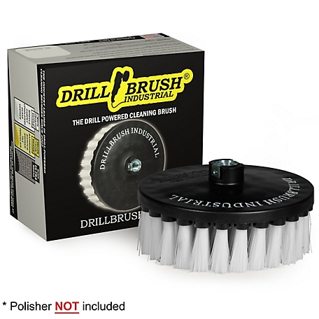 Drill Brush Soft Bristle (WHITE)