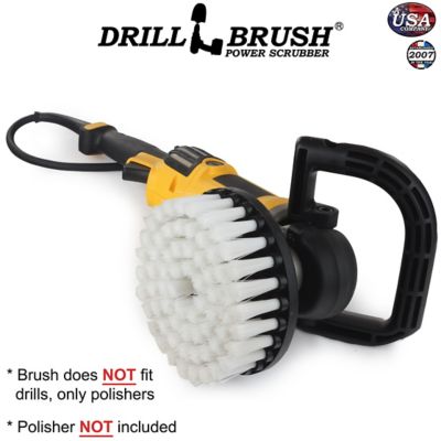 Image showing  Carpet Cleaner Scrub Brush for Variable Speed Polisher, Soft Bristle Drill Brush, Car Buffer Brush