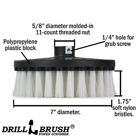 DI Brushes Carpet Brush for Buffers