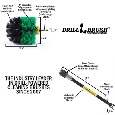 Image showing  Cast Iron Skillet Cleaning Brush, Pots & Pans, Griddle, Countertop, Cutting Board, Butcher Block, Stove, O-G-5X-QC-DB