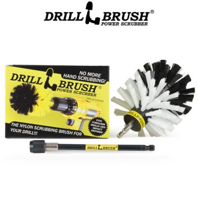 Drillbrush Wheel Cleaner, Car, Truck, Motorcycle, Rims, Wheels, Car Wash, Interior, Carpet Cleaner, Leather, O-W-5X-QC-DB