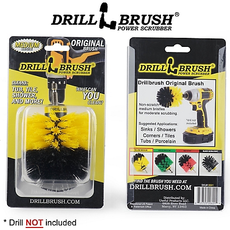The Original Drill Brush Power Scrubber