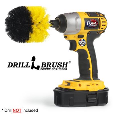 Image showing  The Original Drillbrush Power Scrubber, Bathroom, Shower Cleaner, Bathtub, Sink, Toilet, Grout Cleaner, O-Y-QC-DB