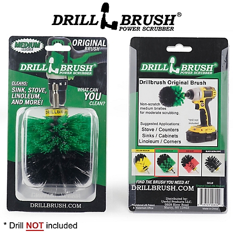 Drillbrush Oven Cleaner Brush Set, Kitchen Cleaning Brush Drill Brush Set,  Countertop Scrubber Brush Set, G-S-E542J-QC-DB at Tractor Supply Co.