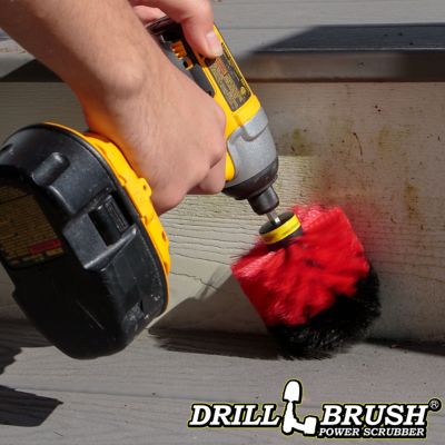 Image showing  Outdoor, Garden, Patio, Deck, Cleaning Supplies, Garden Statues, Gnome, Scrub Brush, Concrete, Fountain, O-R-QC-DB