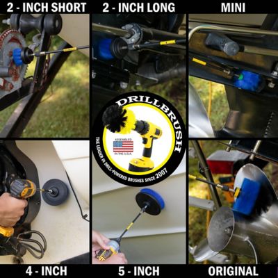 Image showing  Ultimate Boat Cleaning Kit with 7 in. Extension, Pool Accessories, Drill Brush, Carpet Cleaner, B-542OMS-2L-7X-QC-DB