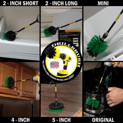 Image showing  Ultimate Kitchen Cleaning Kit with 7 in. Extension, Cast Iron Skillet, Mold Remover, Stove, Burners, Oven Rack