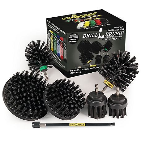 Drillbrush Ultimate Grill Cleaning Kit with Extension, Grease Remover,  Electric Smoker, BBQ Tools, Grill Brush at Tractor Supply Co.