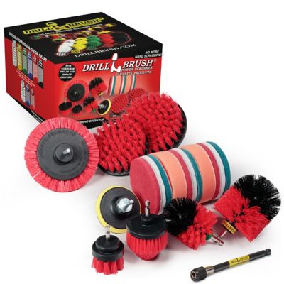 Drillbrush Stainless Steel Cleaner, Cleaning Brush, Drill Brush Set, Wood Cleaner, Cleaning Supplies, Deck Cleaner