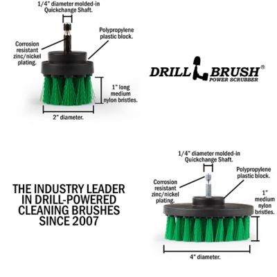 Image showing  Oven Brush Kit for Drill, Tile, Grout Brush, Kitchen Accessories, Stove, Pots & Pans, G-S-42-QC-DB