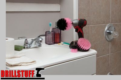 Image showing 5 th Drillstuff Cleaning Supplies, Bathroom Accessories, Shower Cleaner, Tile, Bathtub, Bath Mat, Sink, Shower Door, I-S-42O-QC-DS