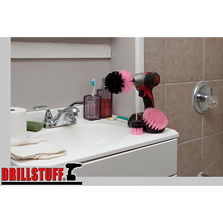 Drillstuff Grout Cleaner Brush Set, Shower Cleaner, Toilet Brush, Kitchen  Cleaning Set, Oven, Stove, S-2YG-OYG-QC-DS at Tractor Supply Co.