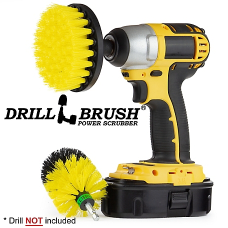 Drillbrush Bathroom Power Scrubbing Brush Kit with Extension, Shower Cleaner,  Bidet, Toilet Brush- Grout Cleaner, Tile at Tractor Supply Co.