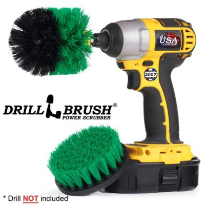 Image showing  2 Piece Grout Cleaner Kit, Cast Iron Skillet, Pots & Pans, Scrub Brush, Stove, Oven Rack, Sink, Kitchen Table