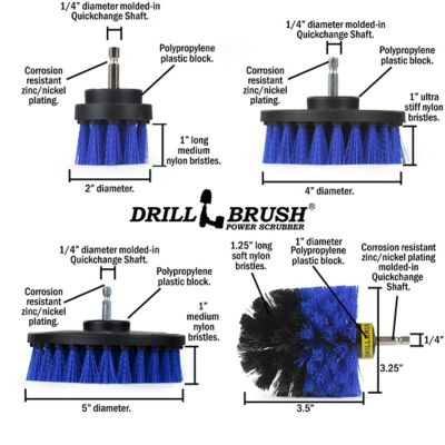 Image showing  Swimming Pool Accessories, Pool Brush for Vinyl Liners, Hot Tubs & Spas, Pool Cover Brush Heads, B-S-542O-QC-DB
