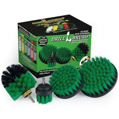 Drillbrush Oven, Sink, Backsplash, Flooring, Cast Iron Skillet, Spin Brush, Dish Brush, Tile, G-S-542O-QC-DB