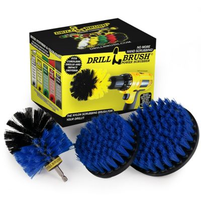 Drillbrush Pool Accessories -Spin Brush, Hot Tub, Spa, Pool Brush, Slide, Steps, Pool Cover, Pond Liner, Deck Brush