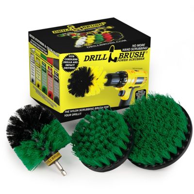 Drillbrush Kitchen, Scrub Brush, Household Cleaners, Oven, Stove Top Cleaner, Sink, Countertop, Backsplash, Pots & Pans