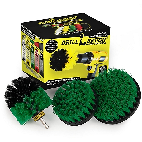 Drillbrush Kitchen, Scrub Brush, Household Cleaners, Oven, Stove Top Cleaner, Sink, Countertop, Backsplash, Pots & Pans