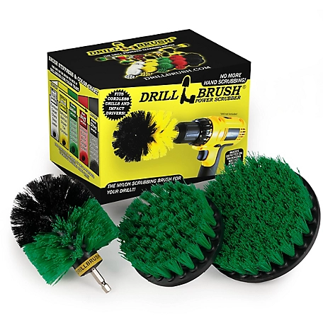 Drillbrush Kitchen, Scrub Brush, Household Cleaners, Oven, Stove Top Cleaner, Sink, Countertop, Backsplash, Pots & Pans
