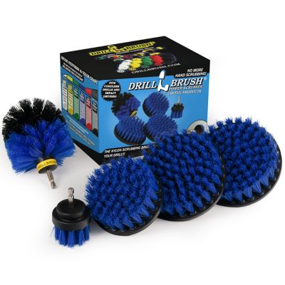 Drillbrush Boat Accessories, Cleaning Supplies, Boat, Kayak, Canoe, Hull Cleaner, Barnacles, Fiberglass, B-S-5542O-QC-DB