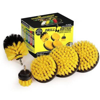 Drillbrush Bathroom Accessories, Shower Cleaner, Shower Mat, Bathtub, Tile, Grout Cleaner, Scrub Brush, Carpet Cleaner