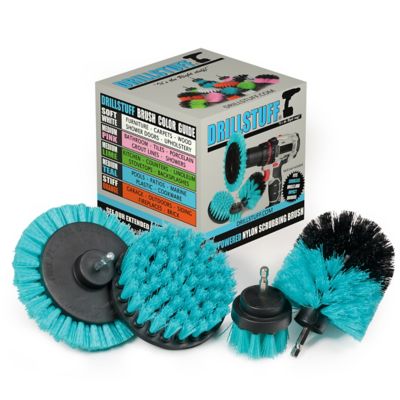 Drillstuff Boat Cleaner Brush Set, Boat Flooring Cleaner Kit, Boat Hull Cleaner Brush, Kayak Accessories, Boat Accessories