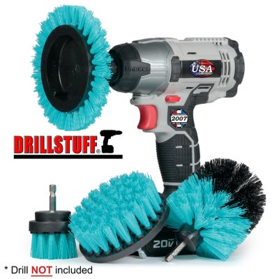 Image showing  Boat Cleaner Brush Set, Boat Flooring Cleaner Kit, Boat Hull Cleaner Brush, Kayak Accessories, Boat Accessories