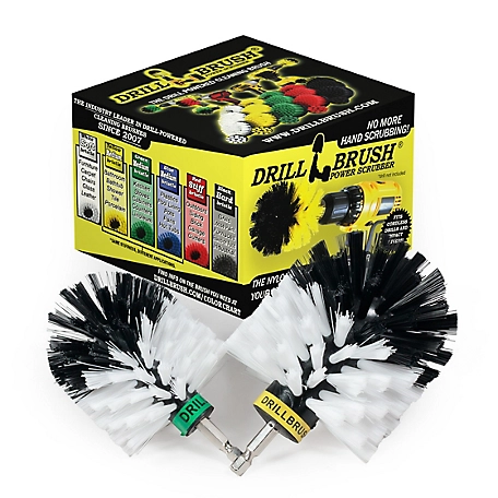 Drillbrush Truck, Car, Motorcycles, Detail Brush, Wheels, Tires, Bed Liner, Truck Tool Box, Glass Cleaner, Leather, W-S-MO-QC-DB