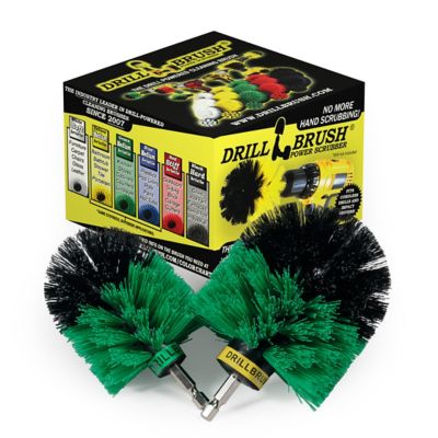 Drillbrush Kitchen & Bathroom Cleaning Brushes, Dish Brush, Stove Top, Sink  Scrubbing, Tile & Grout Brush, Shower Cleaner at Tractor Supply Co.