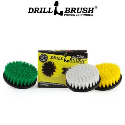 Drillbrush House Cleaning, Kitchen Tools, Shower Cleaner, Bathroom Accessories, All Purpose Spin Brush Cleaning Kit