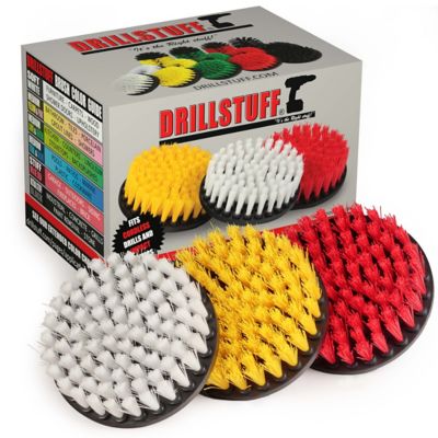 Drillstuff Carpet & Upholstery Cleaner, Bathroom Accessories, Shower Cleaner, Outdoor, Bird Bath, 5IN-S-RWY-QC-DS