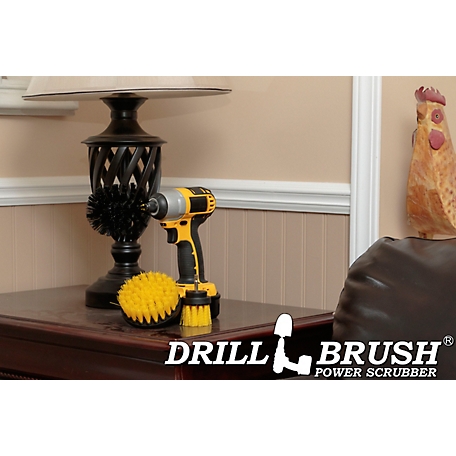 Drillbrush Rotary Drill Cleaning Brush for Tile, Grout, Shower, Tub, Sink-3  pc. Kit, Y4S2L-KO-QC-DB at Tractor Supply Co.