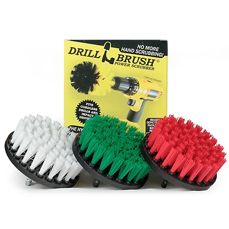 Drillbrush Leather, Mirror, Glass Cleaner, Kitchen Accessories, Stove, Sink, Griddle, Cooktop, Tile, Outdoor, Bird Bath