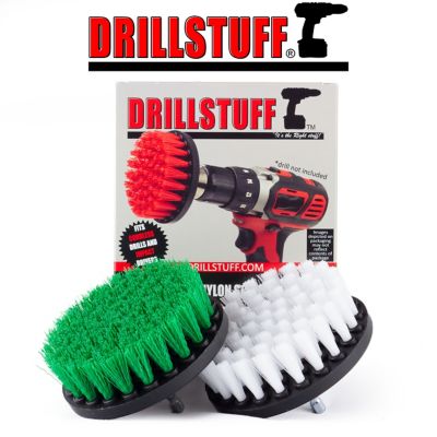 Drillstuff Mirror, Glass Cleaner, Shower Door, Shower Curtain, Drill Brush, Kitchen, Stove, Oven- Countertop, Flooring