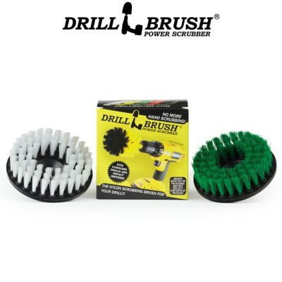 Drillbrush Clean Stove, Oven Rack, Sink, Tile, Counter, Cabinets, Floors, Glass Cleaner, Upholstery, Leather, Fabric, Vinyl