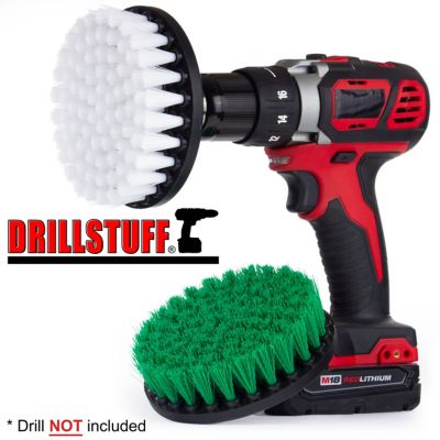 Spazzola Media Piastrelle Bagno Spazzola Per Trapano Oxoxo 2 Pollici - Medio Spessore Per Pulizia Profonda Di Piastrelle E Superfici Pulizia Superfici Con Trapano - 3