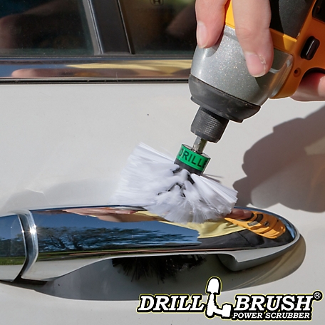 Drillstuff Car Cleaning Flat Brush, Upholstery, Car Carpet Cleaning, Tire  Cleaning Brush, 5IN-S-W-DS at Tractor Supply Co.