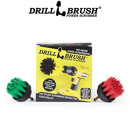 Drillbrush Pot Cleaner, Rice Cooker, Grout Cleaner, Hard Water, Mineral, Calcium, Soap Scum, Rust Remover, Bird Bath
