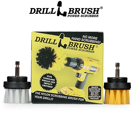 Drillbrush 5 pc. Shower Cleaning Kit, Toilet Cleaner, Bathroom Cleaner,  Toilet Brush, Tile Cleaner, Floor Cleaner at Tractor Supply Co.