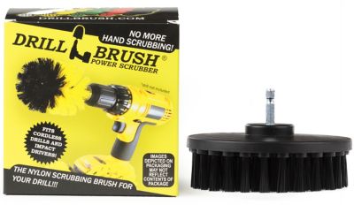 Drillbrush Bbq Accessories, Grill Brush, Grill Cleaner, BBQ Brush, Outdoor, Patio, Backyard, Fireplace Grate, Cast Iron