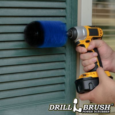 Image showing  Jumbo Original Blue Brush, Medium Bristles, Marine & Pool Cleaning