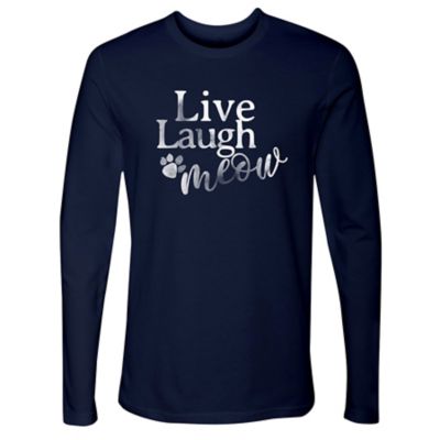 Indigo Soul Live, Laugh and Meow Long Sleeve T-Shirt