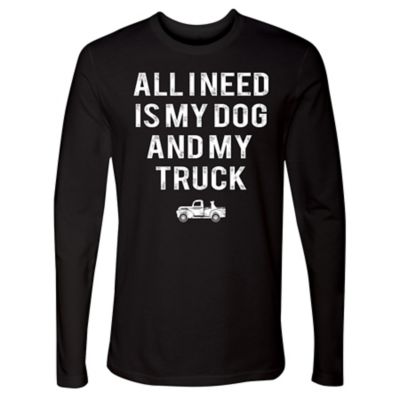 Fabritech All I Need is My Dog and My Truck Long Sleeve T-Shirt
