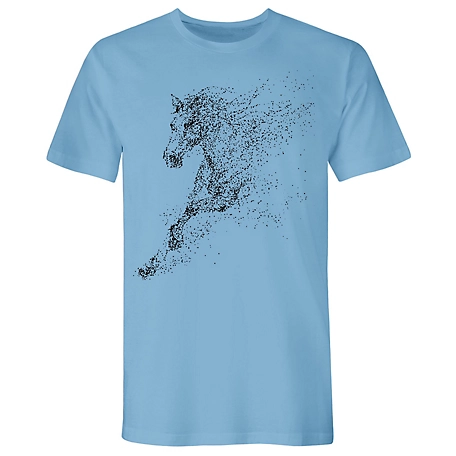 Indigo Soul Beautiful Etched Horse T-Shirt